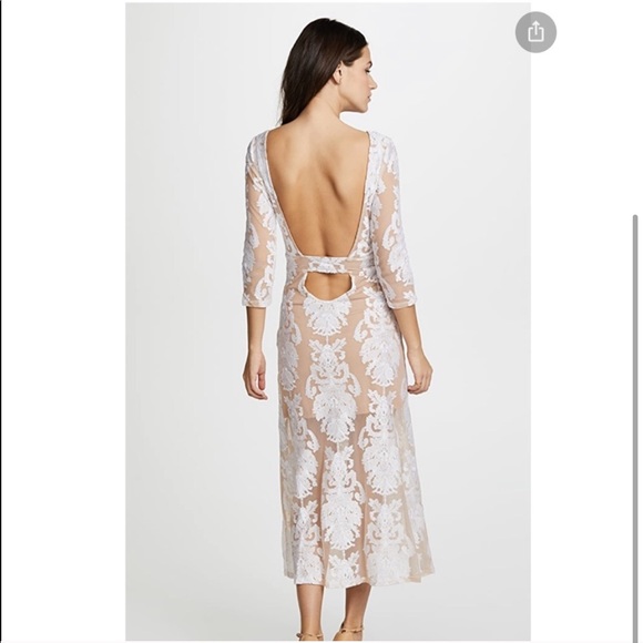 For Love and Lemons FL&L San Marcos Midi Dress S - Picture 4 of 15